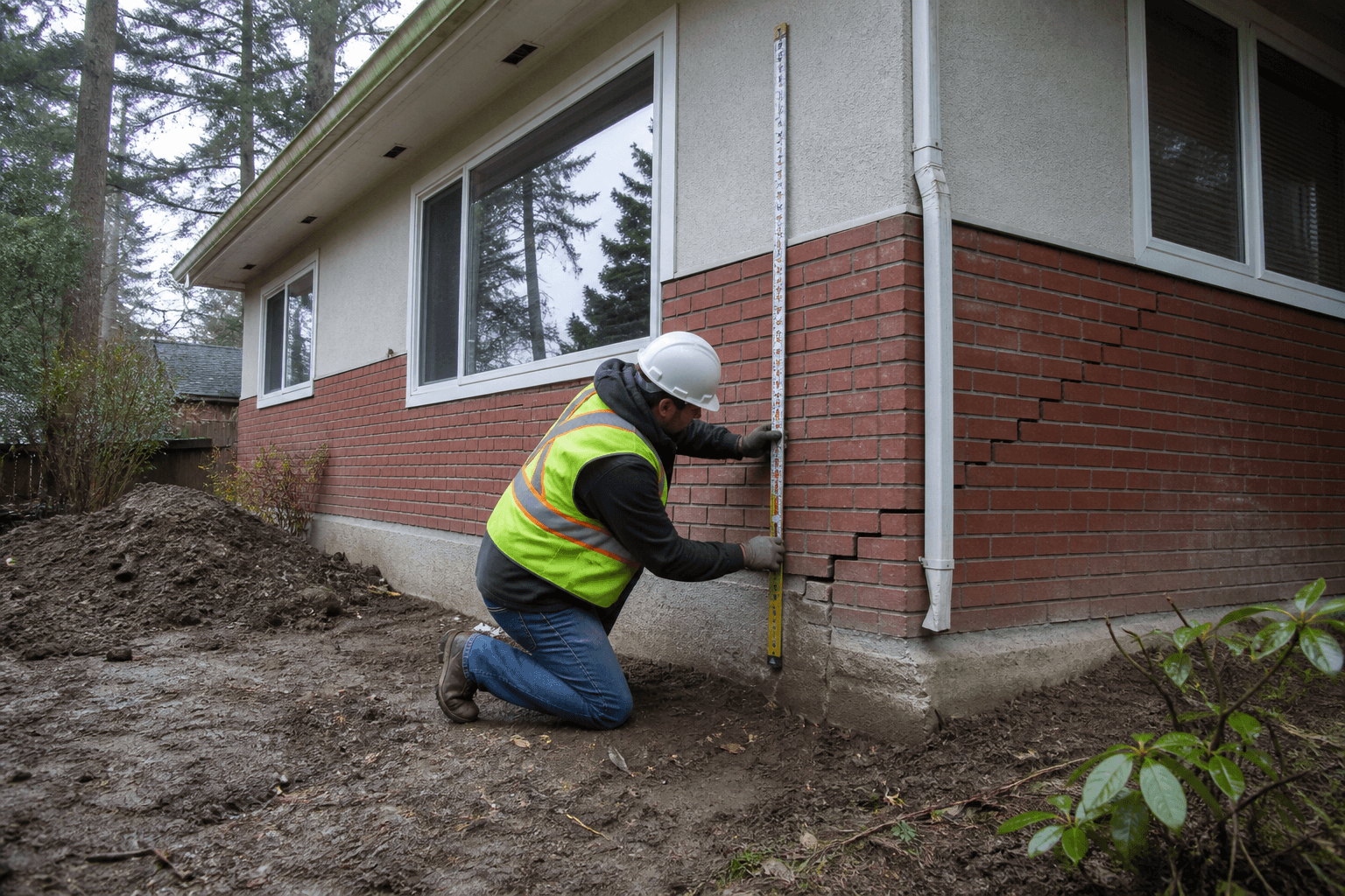 Sinking Foundation Repair in Vancouver